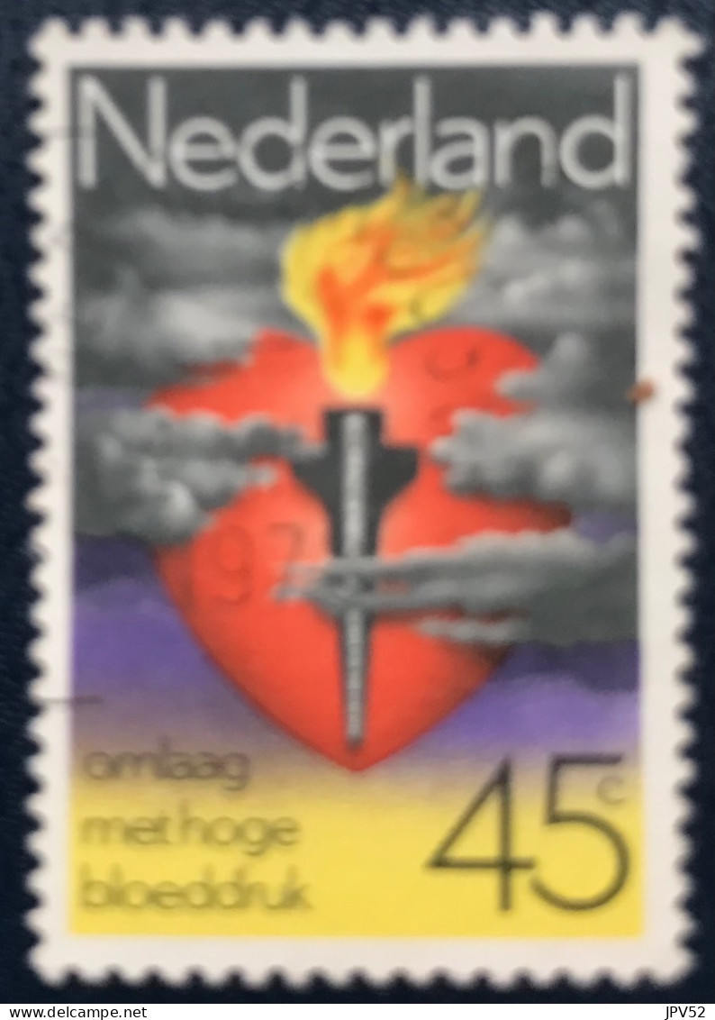 Nederland - C14/64 - 1975 - (°)used - Michel 1124 - Hoge Bloeddruk - Gebraucht