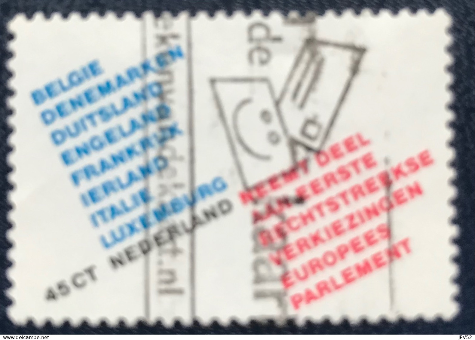 Nederland - C14/64 - 1979 - (°)used - Michel 1134 - Verkiezing Europees Parlement - Oblitérés