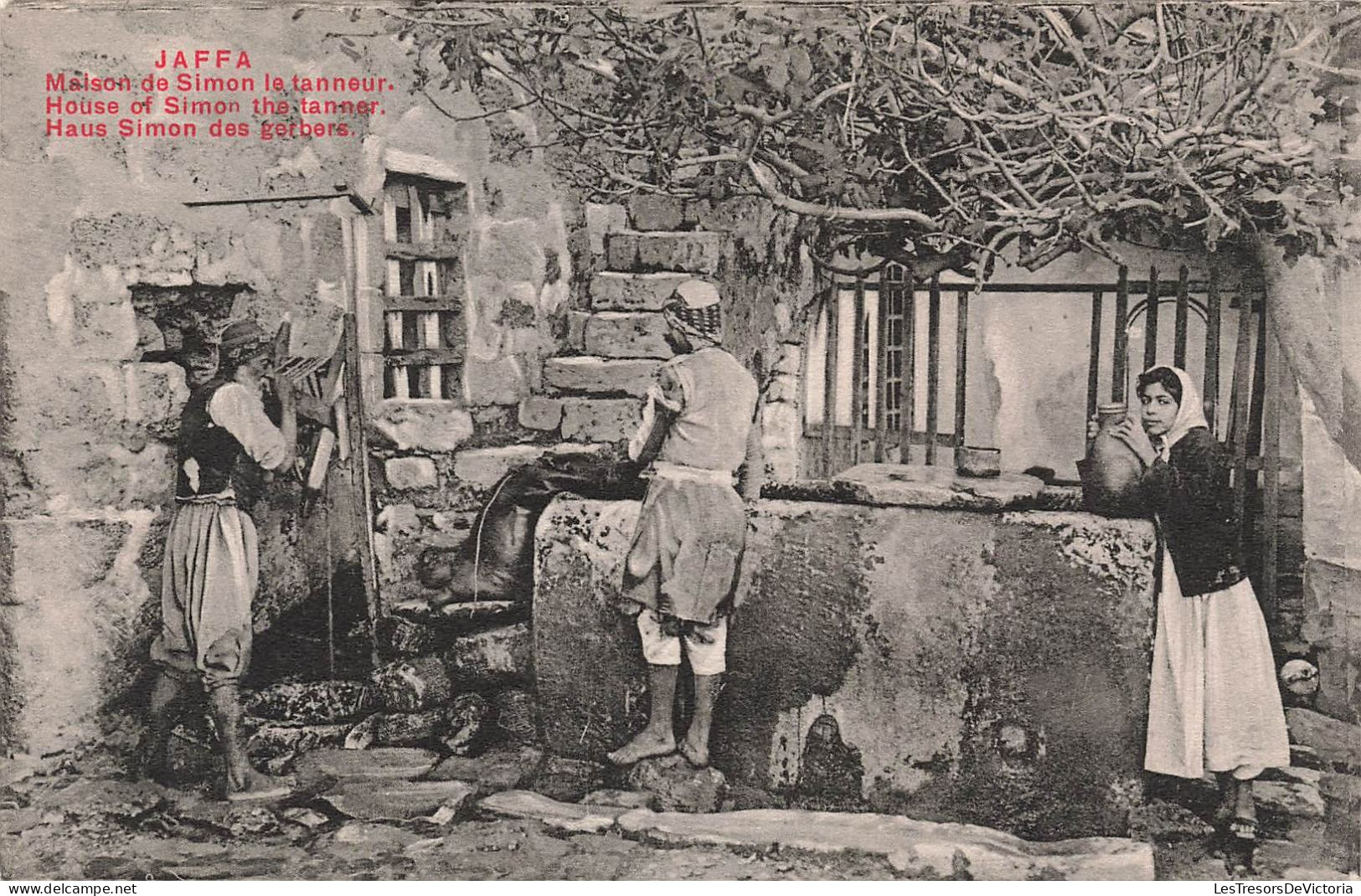 ISRAËL - Jaffa - Maison De Simon Le Tanneur - Carte Postale Ancienne - Israël