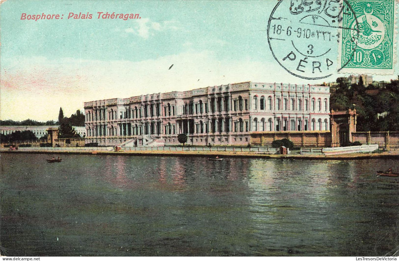 TURQUIE - Bosphore - Palais Tchéragan - Carte Postale Ancienne - Turquia