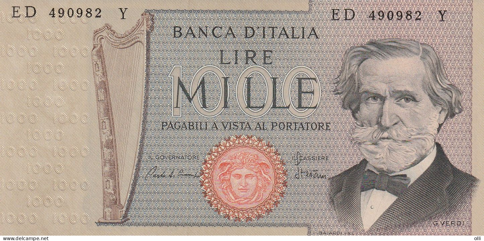 ITALY   1000 Lire  1981   P-101    UNC - 1000 Liras