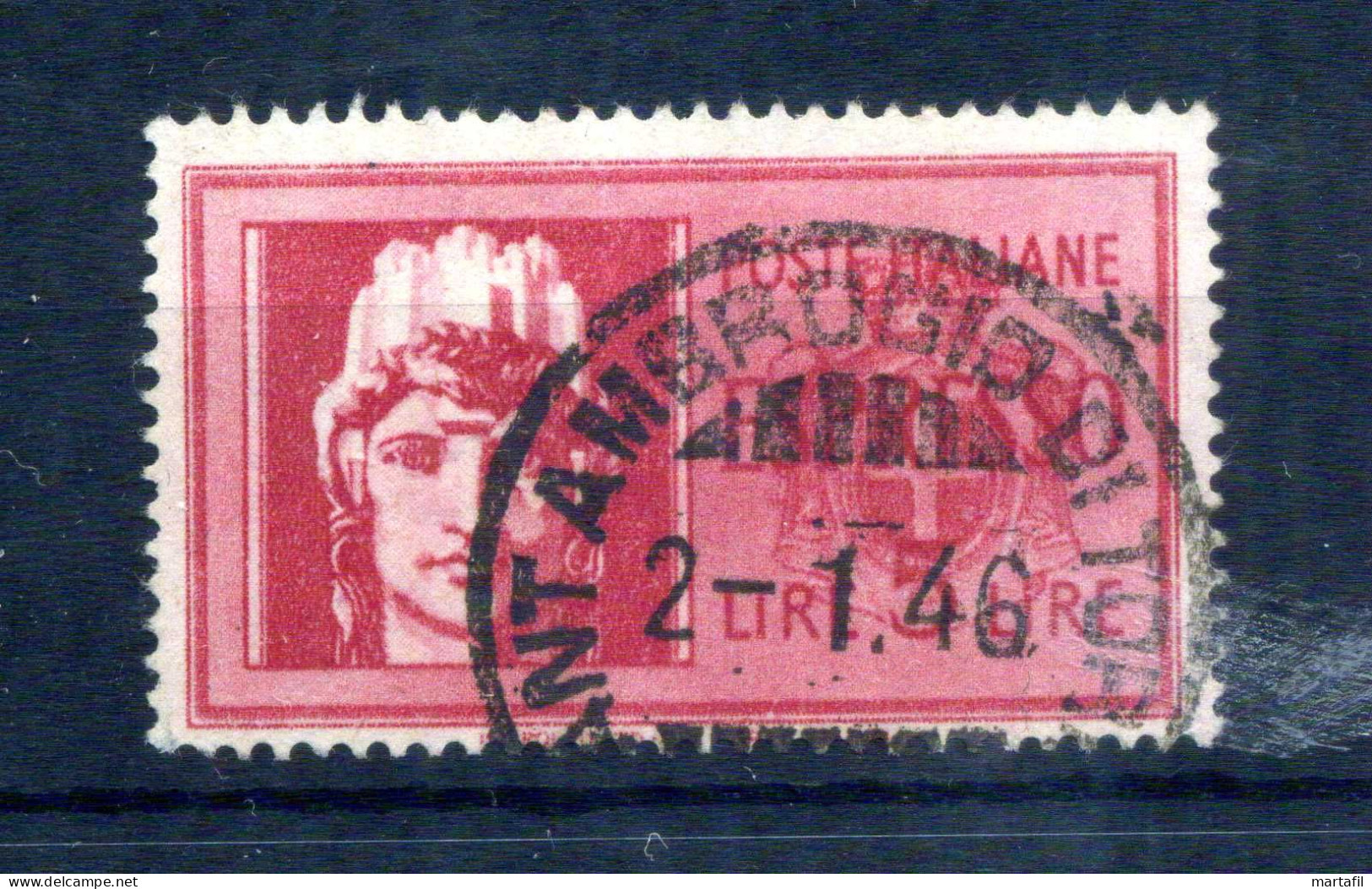 1945 LUOGOTENENZA SET USATO ESPRESSO N.24 - Gebraucht