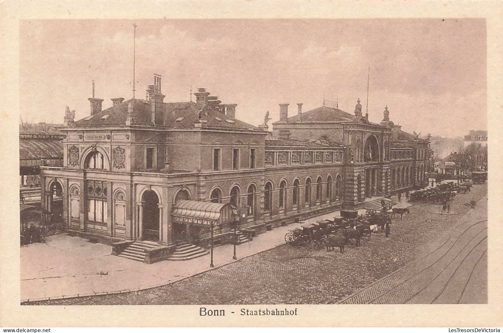 ALLEMAGNE - Bonn - Staatsbahnhof - Carte Postale Ancienne - Bonn