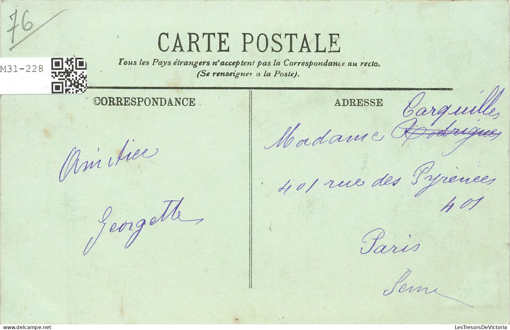 FRANCE - Le Havre - Rue De Paris - LL - Télégraphes - Bus - Charrettes - Animé - Carte Postale Ancienne - Zonder Classificatie