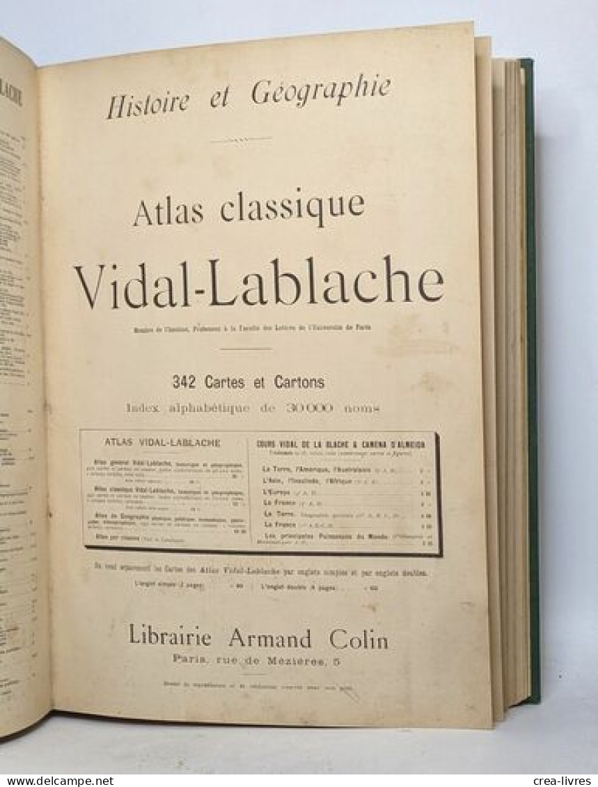 Atlas Classique - 342 Cartes Et Cartons - Non Classés