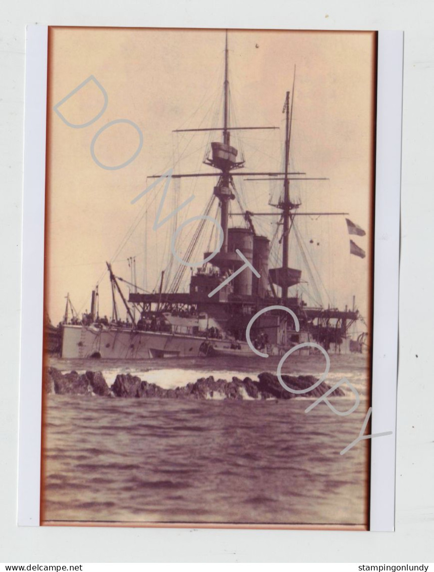 19. IN01. Four Lundy Island HMS Montague/Montagu Warship Produced By Ingram Retirment Sale Price Slashed! - Guerra, Militari