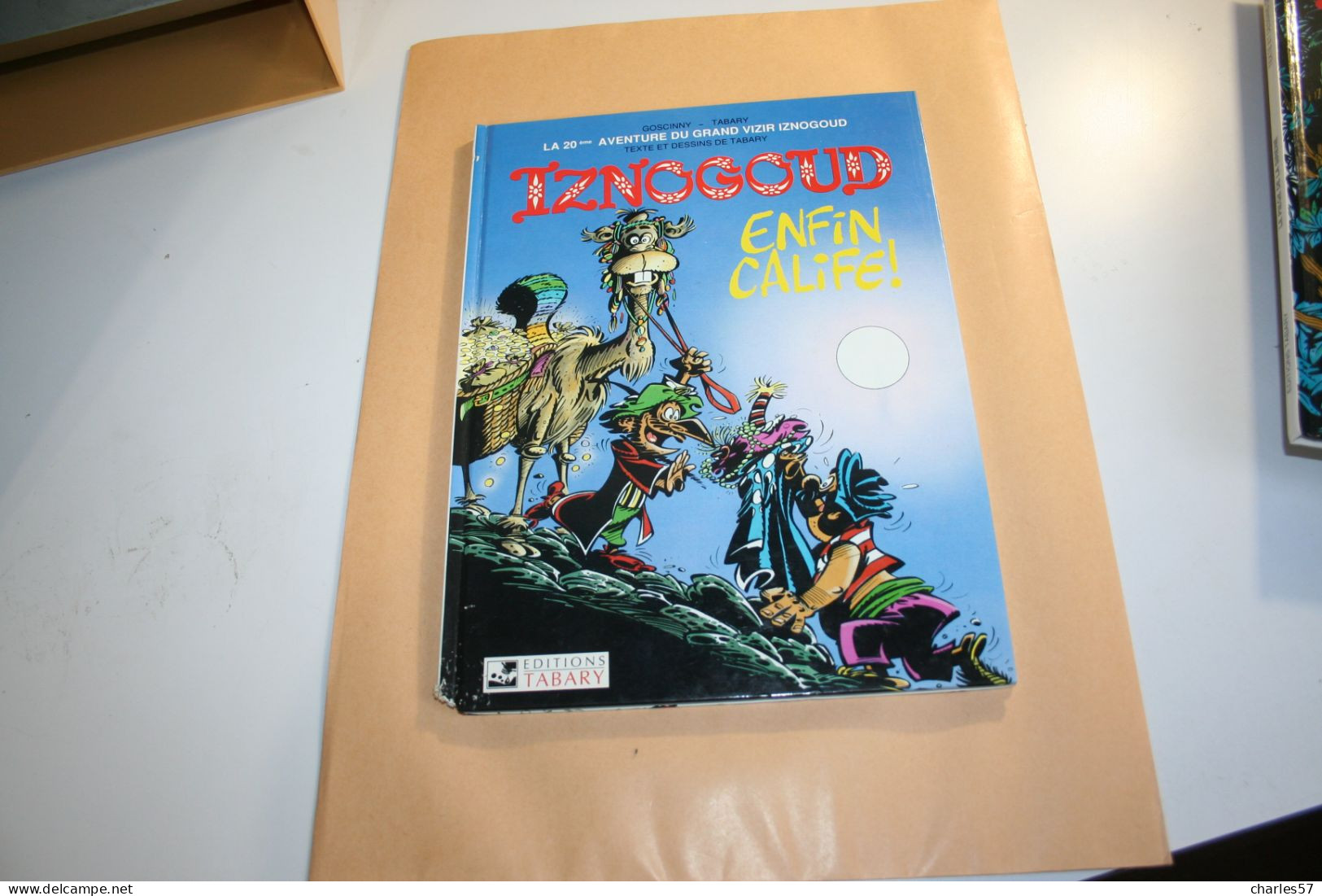 IZNOGOUD: Iznogoud Enfin Calife N° 20  -  Editions TABARY,J, TABARY Et R. GOSCINNY 1979 - Iznogoud