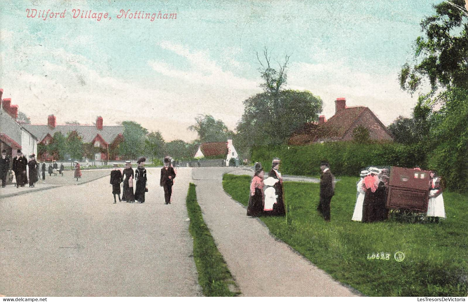 ROYAUME UNI - Angleterre - Nottingham - Wilford Village - Colorisé - Carte Postale Ancienne - Nottingham