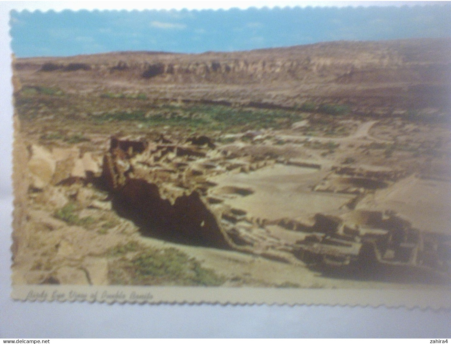 Birds-Eye View Of Pueblo Bonito Built Between 919 - Chac Canyon National Monument New Mexico Prehistoric Ruins - Albuquerque