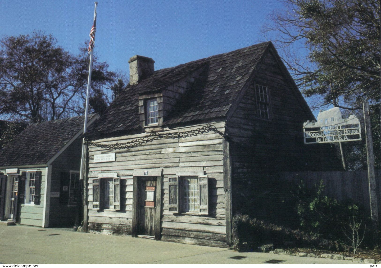 Stati Uniti - Florida - St Augustine - Oldest Wooden School House - St Augustine