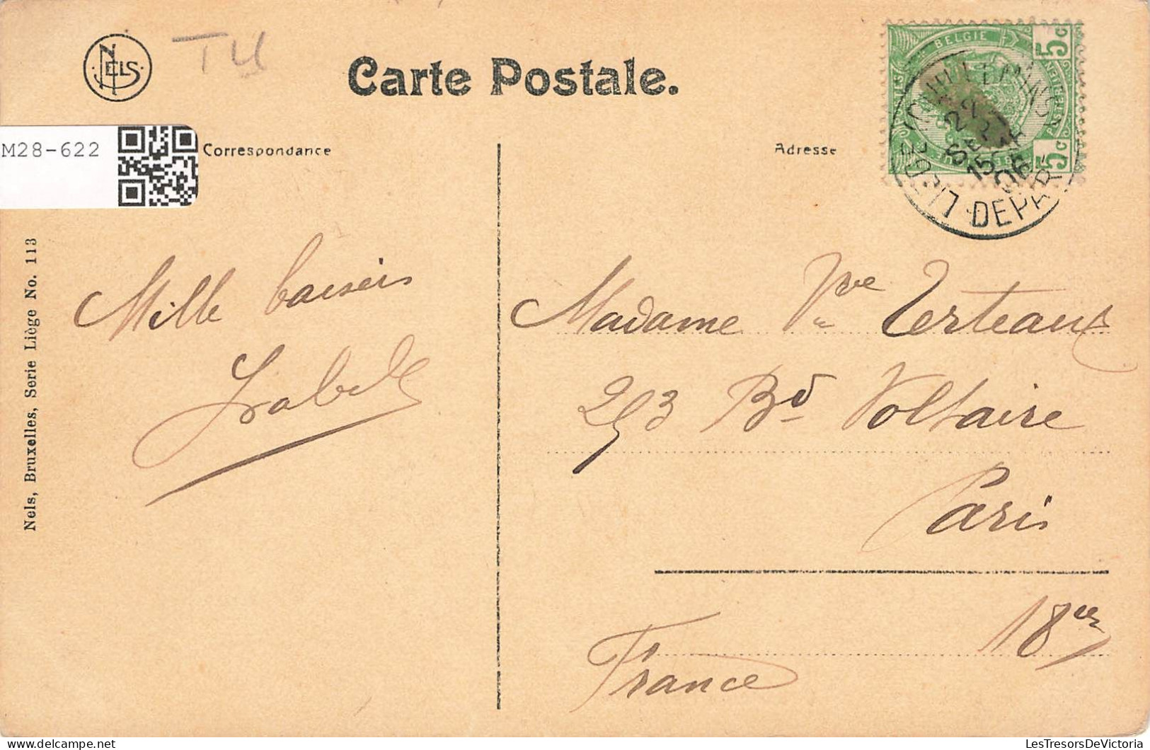 BELGIQUE - Liège - Vue Sur Le Boulevard Frère Orban - Carte Postale Ancienne - Liege