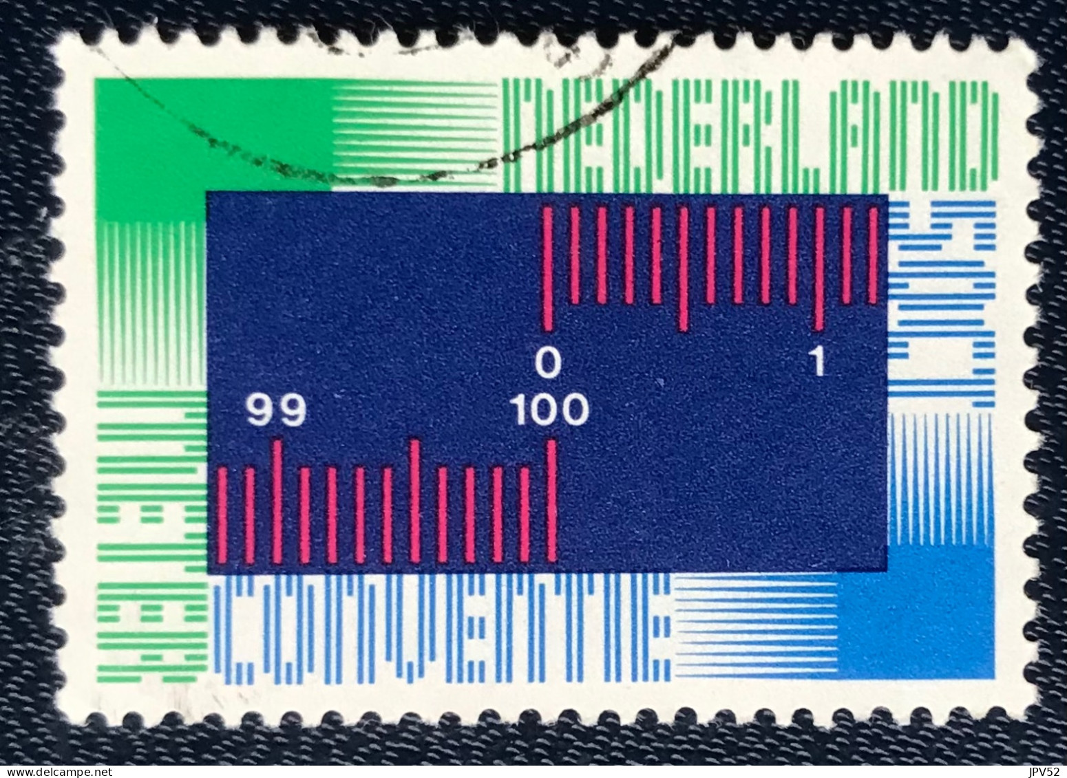 Nederland - C14/64 - 1975 - (°)used - Michel 1056 - 100j Meterconventie - Gebruikt