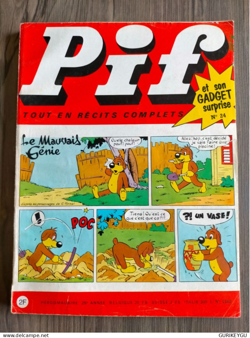 PIF GADGET N° 24 Corinne Et Jeannot  1969 LES AS - Pif & Hercule