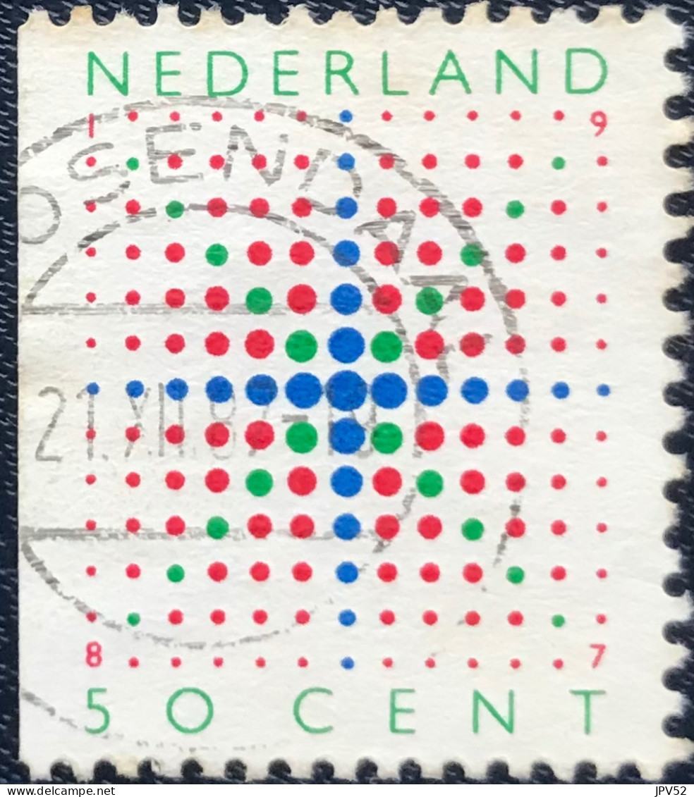 Nederland - C14/64 - 1987 - (°)used - Michel 1335 Di - Decemberzegels - Gebraucht