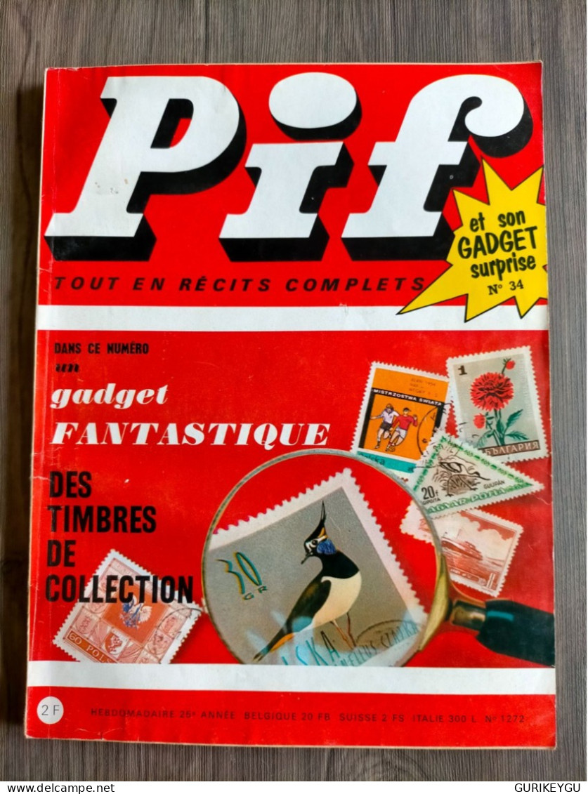 PIF GADGET N° 34  Corinne Et Jeannot  1969 LES AS - Pif & Hercule