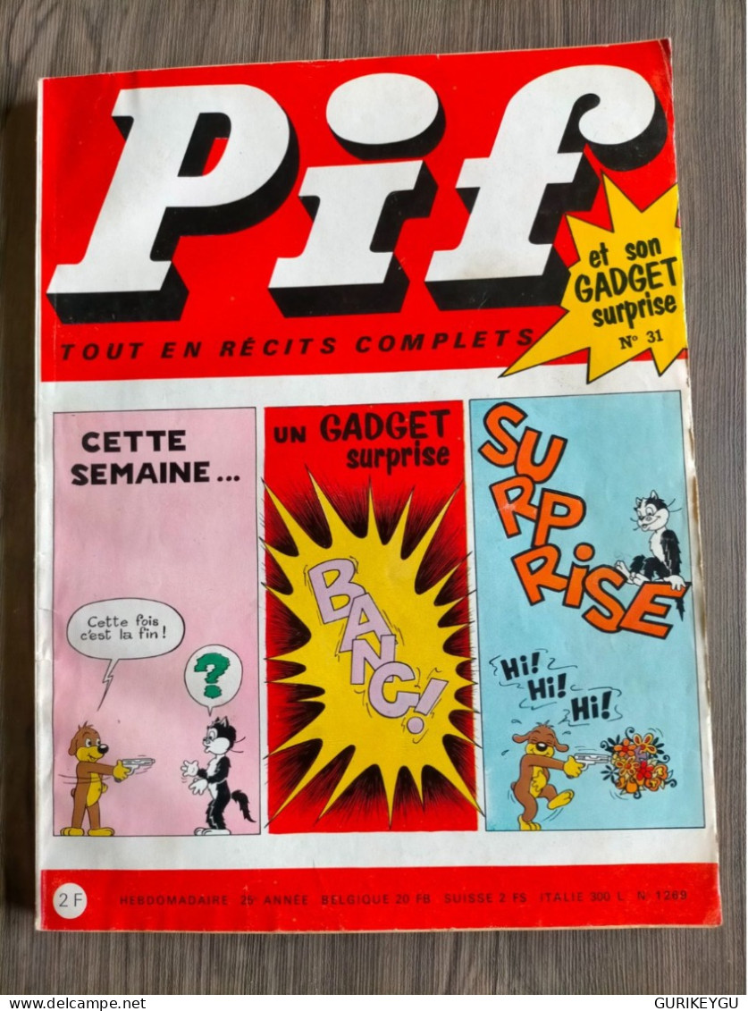 PIF GADGET N° 31 Corinne Et Jeannot  1969 LES AS TTBE - Pif & Hercule