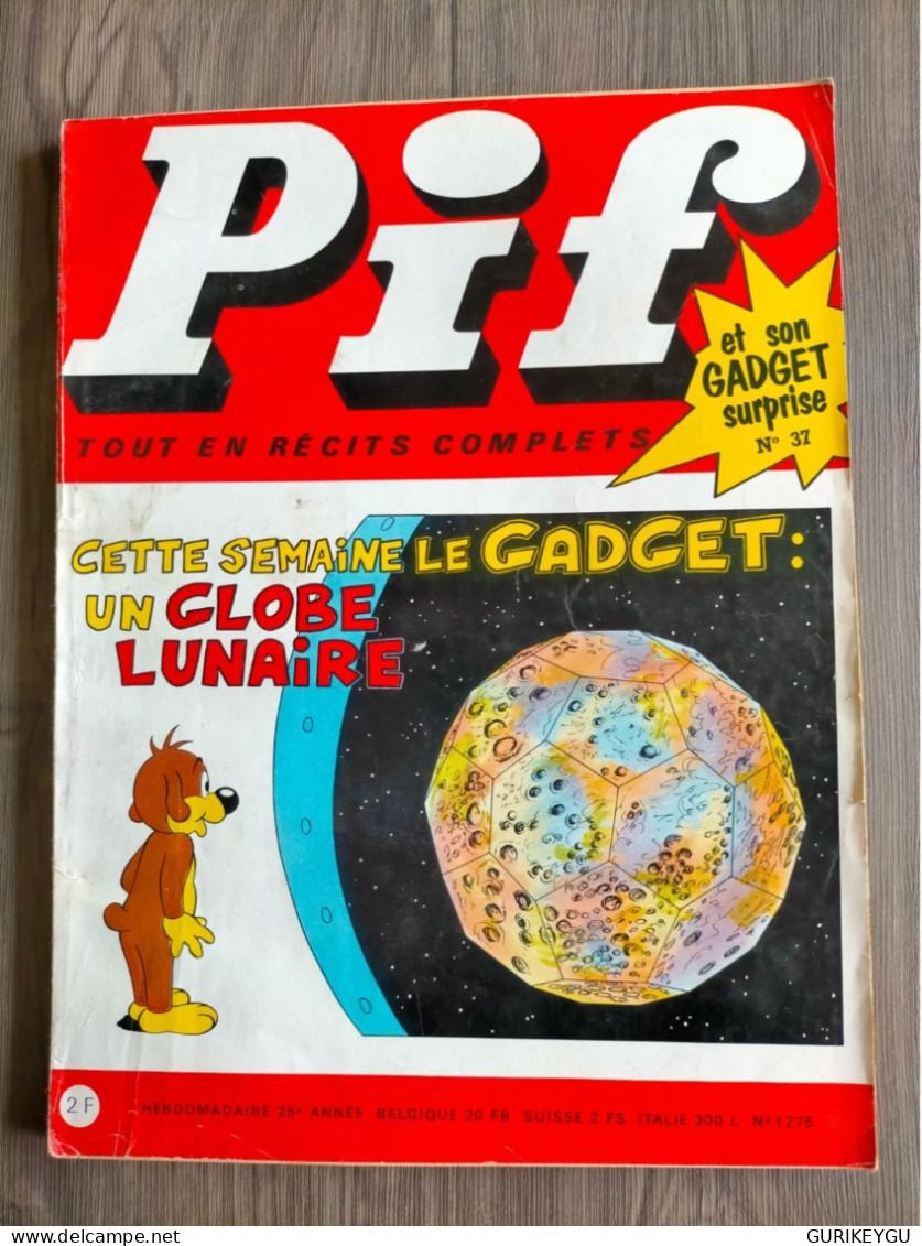 PIF GADGET N° 37 Corinne Et Jeannot  1969 LES AS TTBE - Pif & Hercule