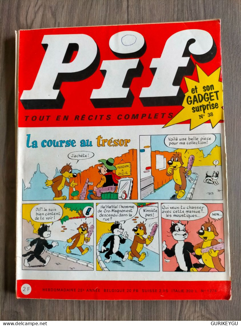 PIF GADGET N° 38 Corinne Et Jeannot  1969 LES AS BIEN - Pif & Hercule