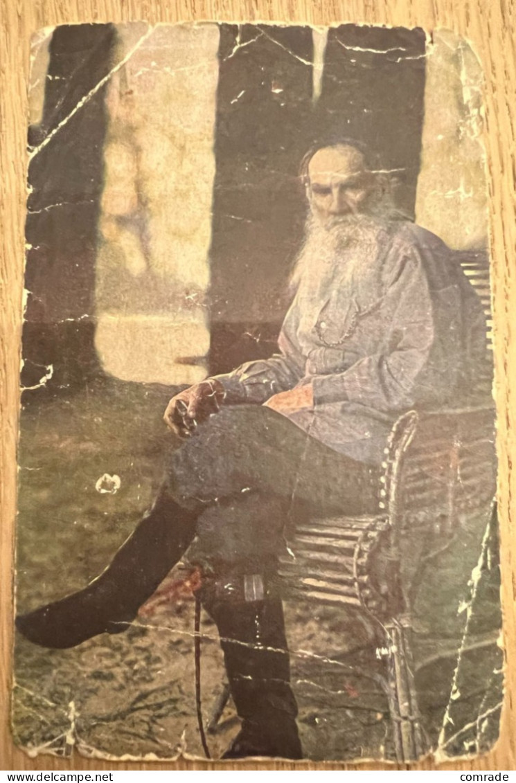 Russia Count Lev Nikolaevich Tolstoy - Writers - Ecrivains