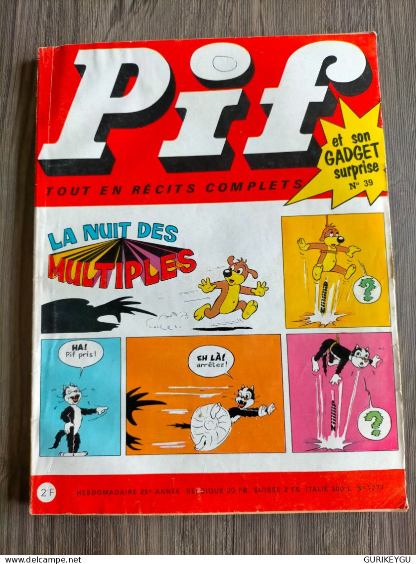 PIF GADGET N° 39  Corinne Et Jeannot  1969 LES AS BIEN - Pif & Hercule