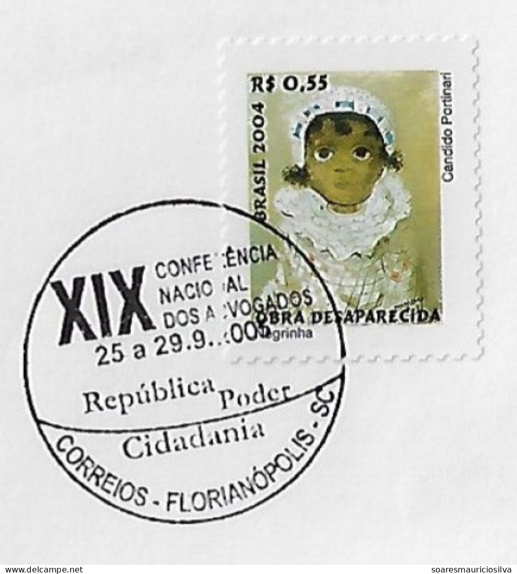 Brazil 2005 Cover Commemorative Cancel XIX National Conference Of Lawyers In Florianópolis - Brieven En Documenten