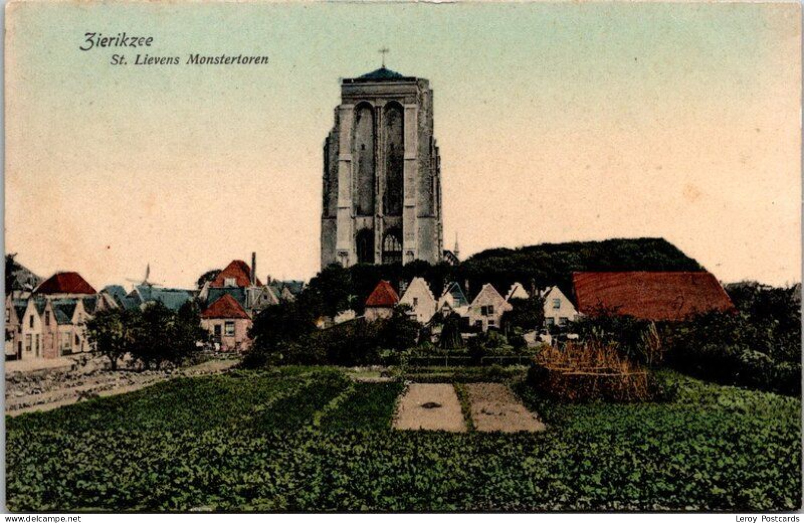 St. Lievens Monstertoren, Zierikzee 1908 (ZL) - Zierikzee