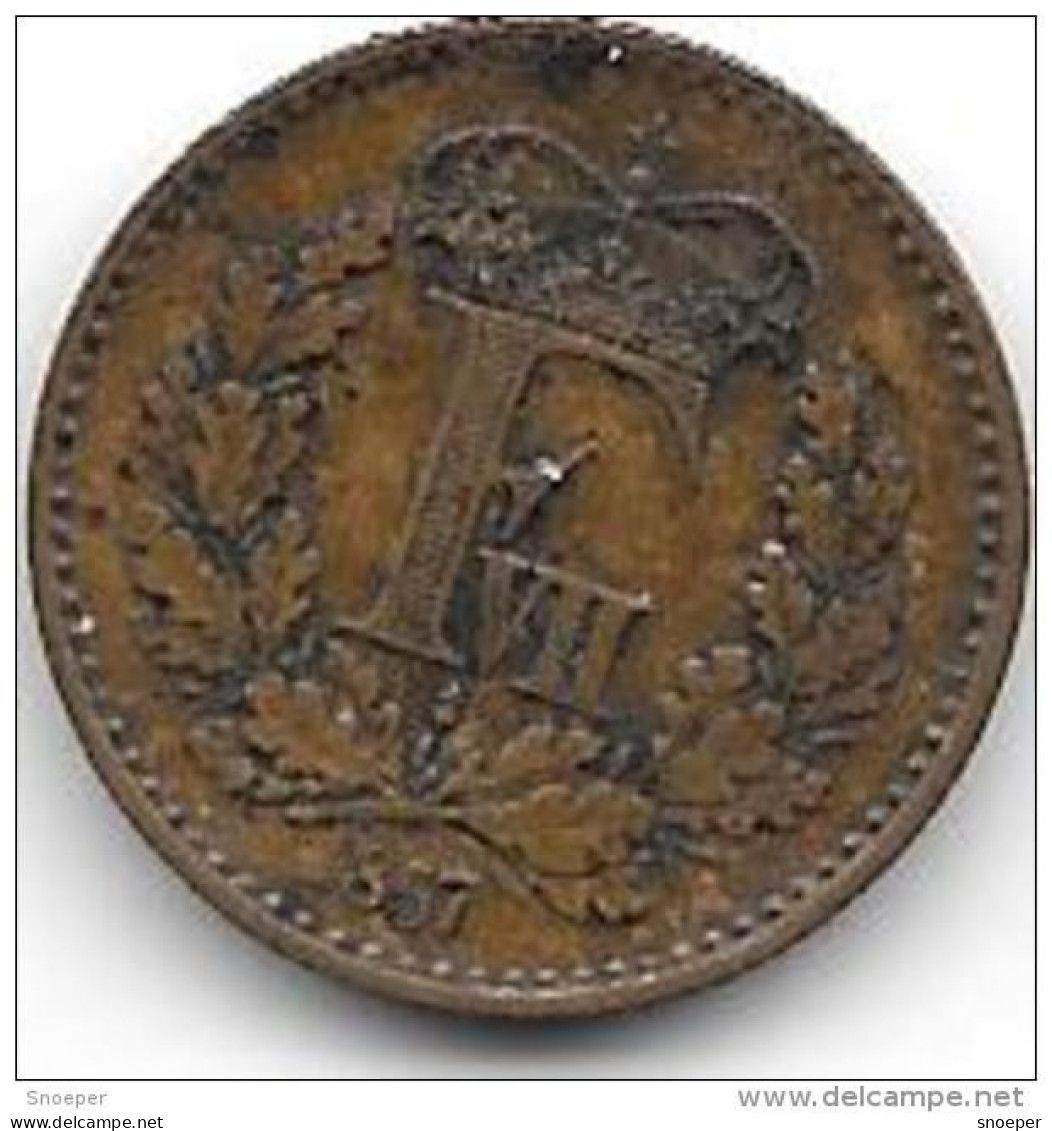 *Denmark 1/2 Skilling 1857 O Km 667  Xf !!! - Danemark