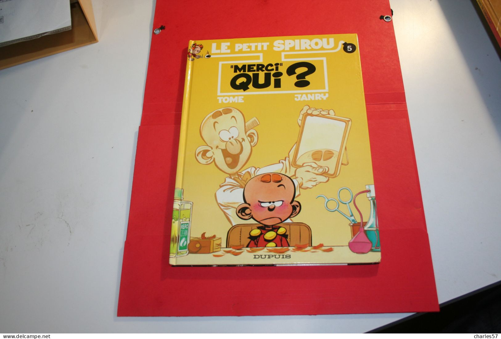 LE PETIT SPIROU: "Merci" Qui ? N°5 -  Editions DUPUIS - Petit Spirou, Le