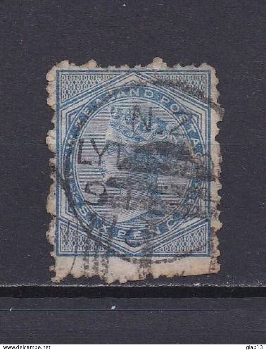 NOUVELLE ZELANDE 1873 TIMBRE N°56 OBLITERE REINE VICTORIA - Gebraucht