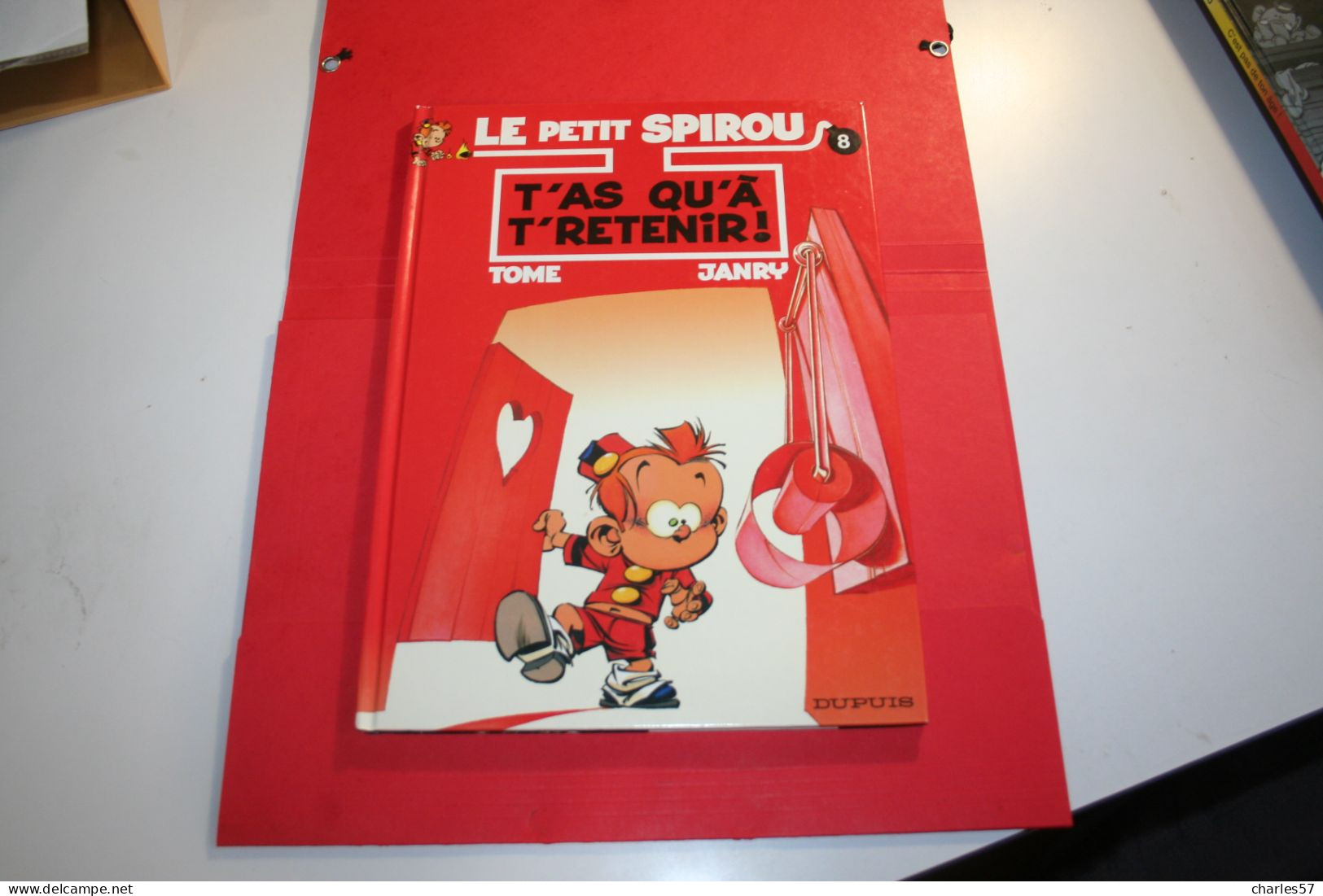 LE PETIT SPIROU: T'as Qu'à T'retenir N°8 -  Editions DUPUIS - Petit Spirou, Le