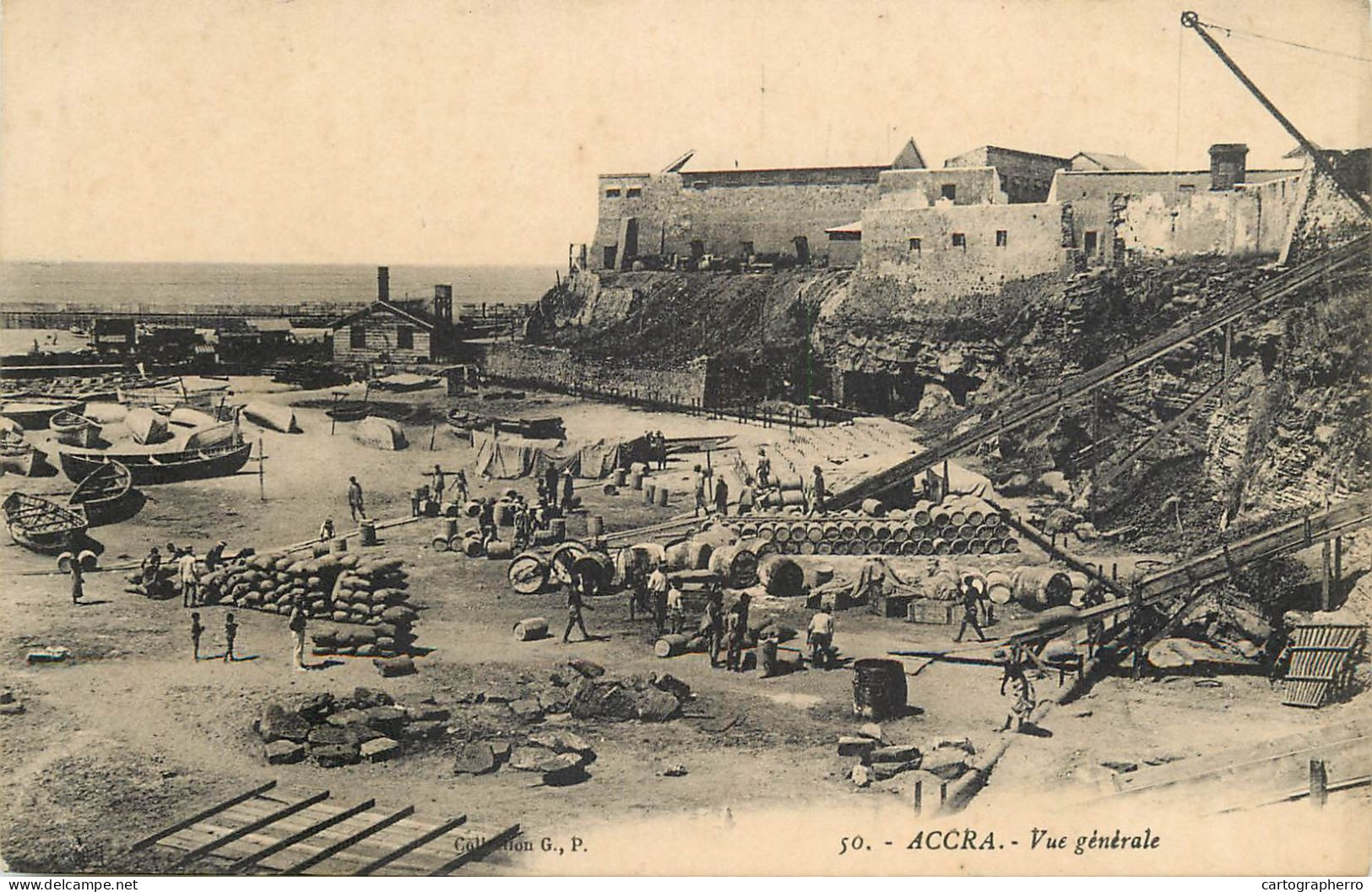 Ghana - Gold Coast Accra Harbor General View - Ghana - Gold Coast