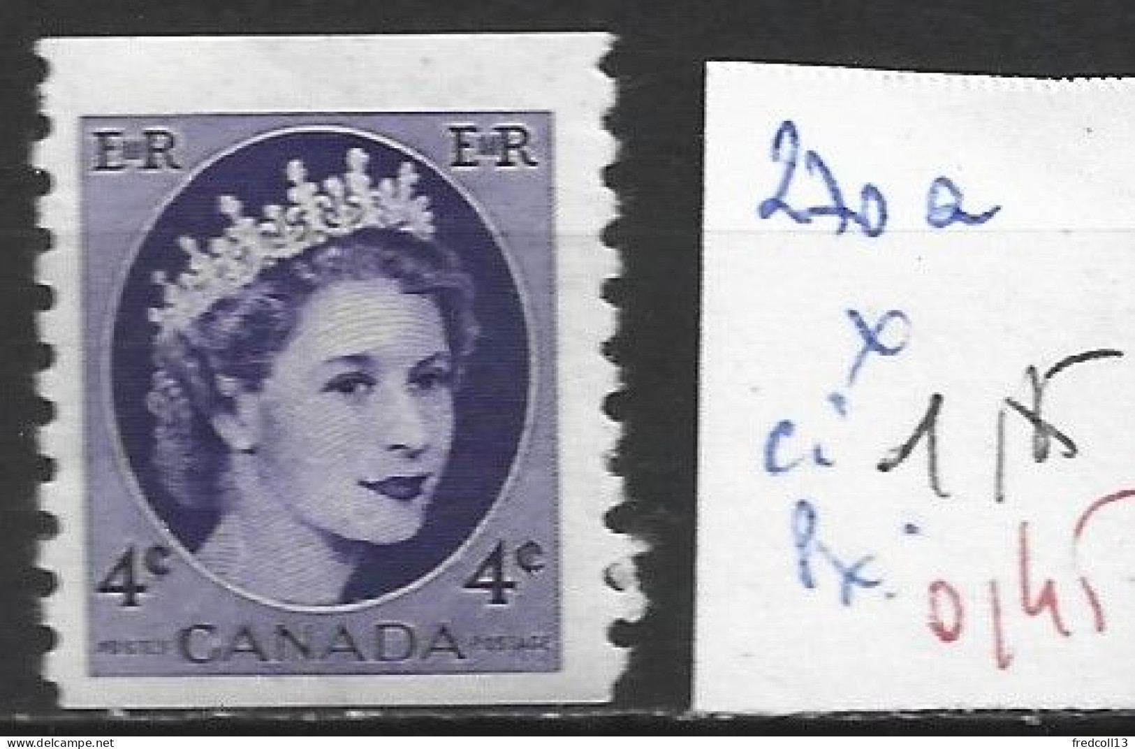 CANADA 270a * Côte 1.85 € - Unused Stamps