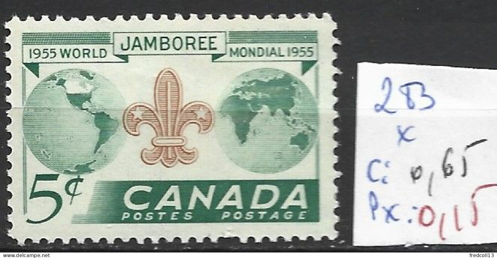 CANADA 283 * Côte 0.65 € - Unused Stamps