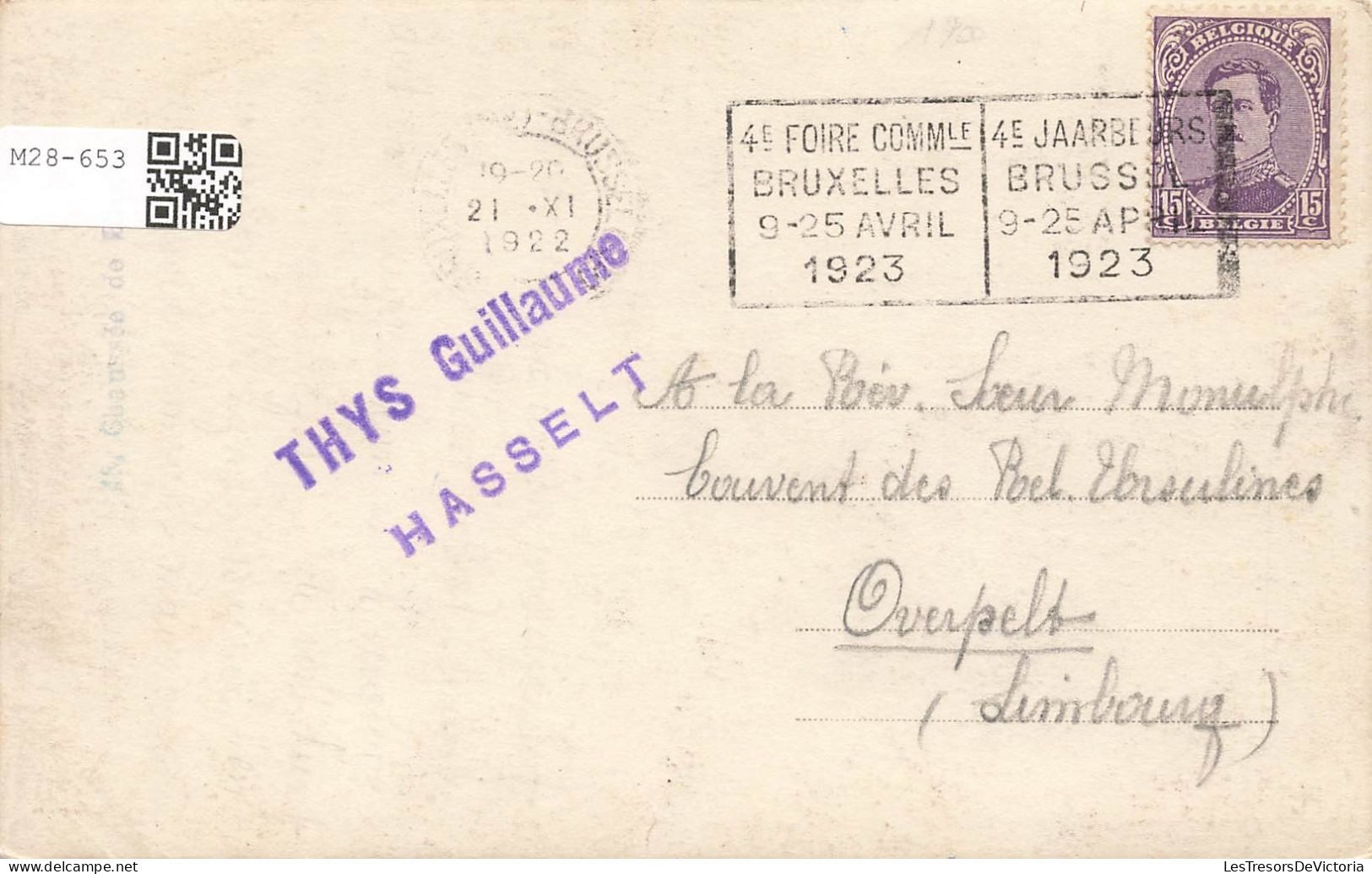 BELGIQUE - Bruxelles - Colonne Du Congrès - Tombeau Du Soldat Inconnu - Carte Postale Ancienne - Bauwerke, Gebäude