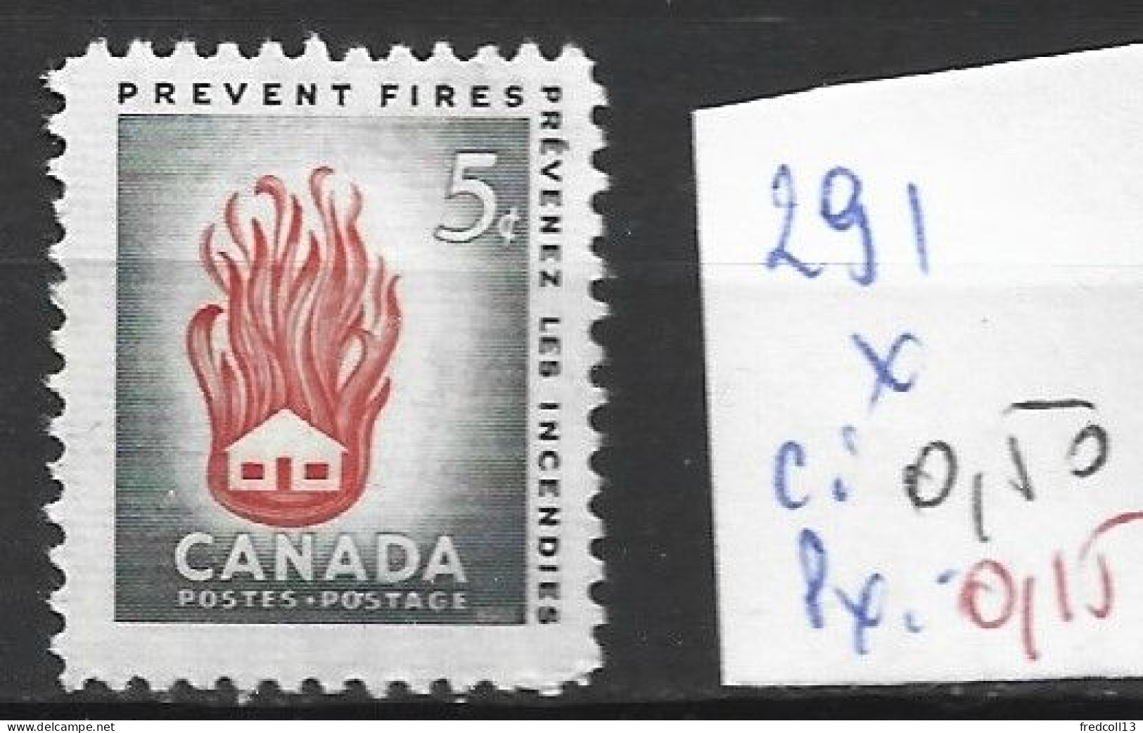 CANADA 291 * Côte 0.50 € - Unused Stamps