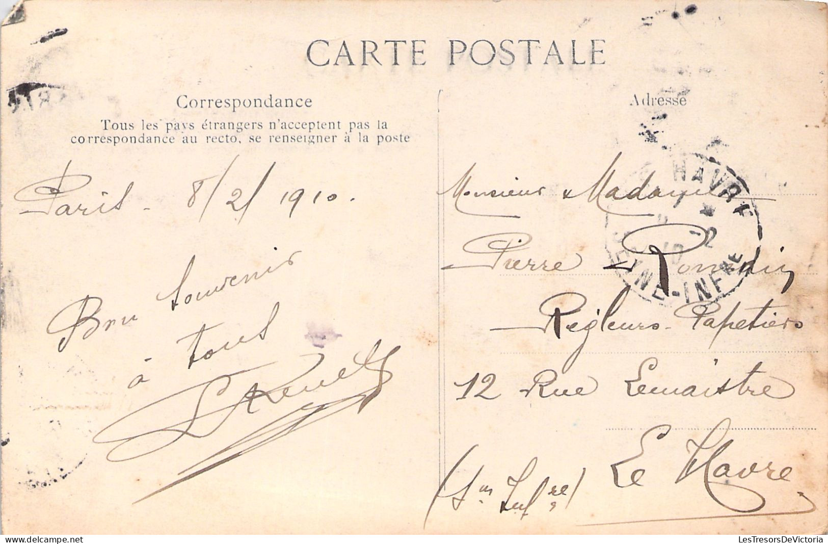 POLITIQUE Crue De La Seine 1910 - Fallières - Briand - Millerand - Lépine - Coutan - Deputé  - Carte Postale Ancienne - Figuren