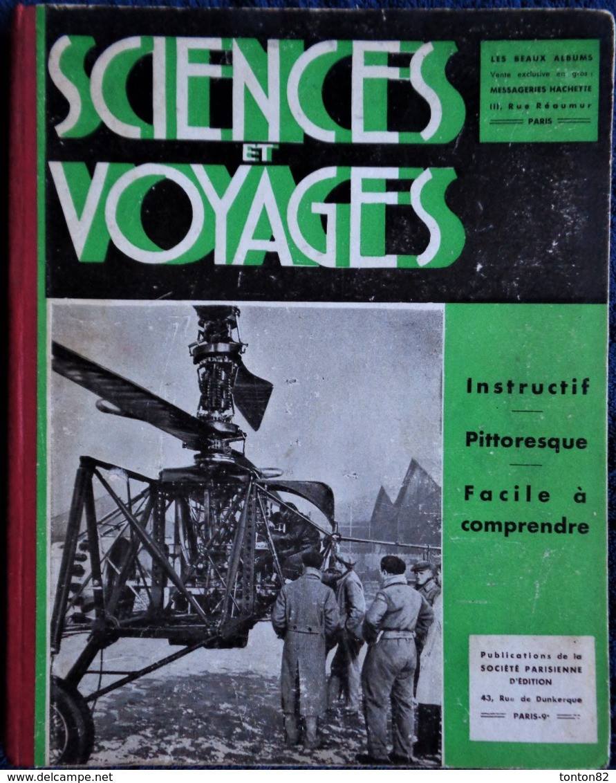 Sciences Et Voyages - Reliure Année 1936 ( 2e Semestre ) - 6 Numéros . - Science