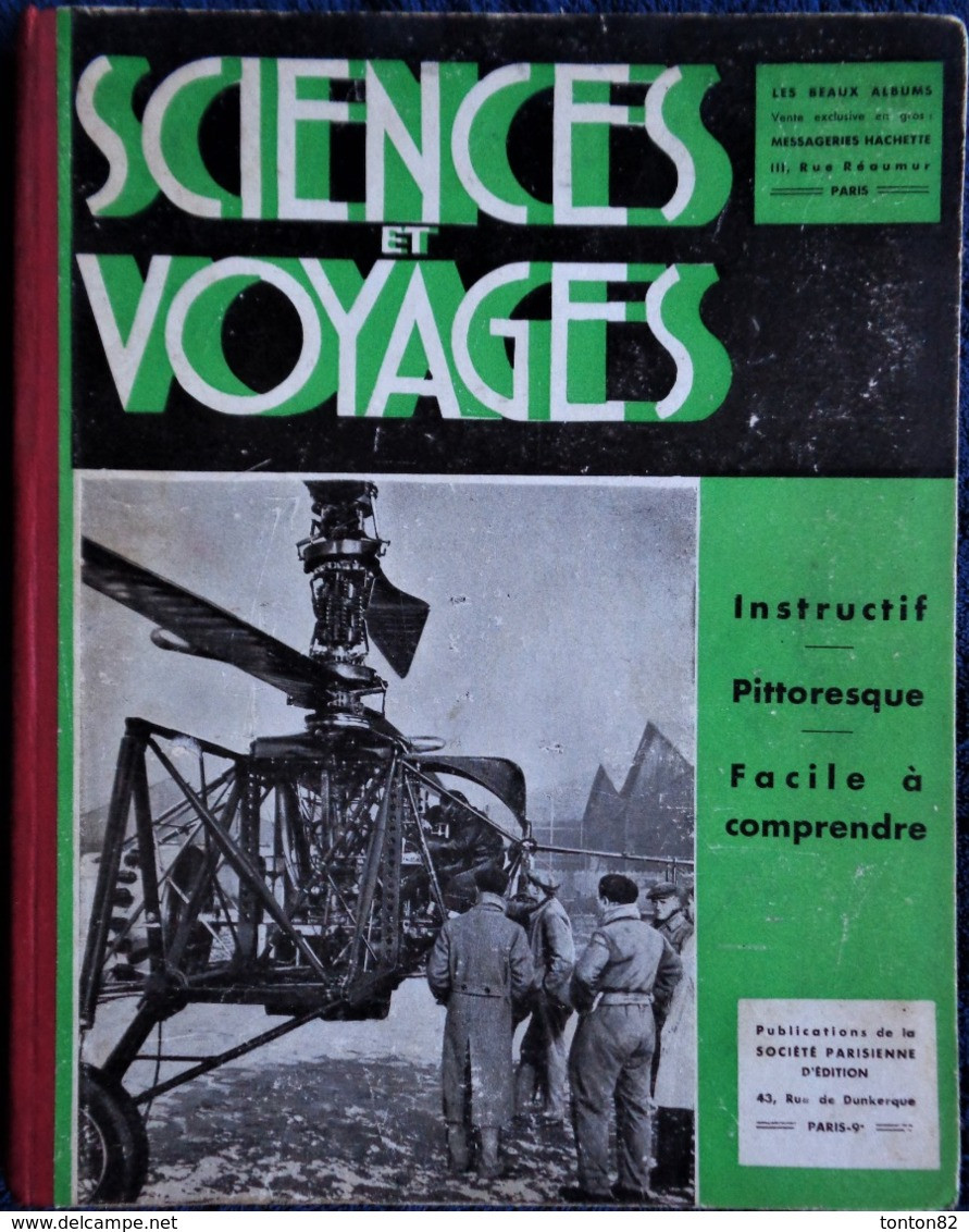 Sciences Et Voyages - Reliure Année 1937 ( 1er Semestre ) - 6 Numéros . - Ciencia