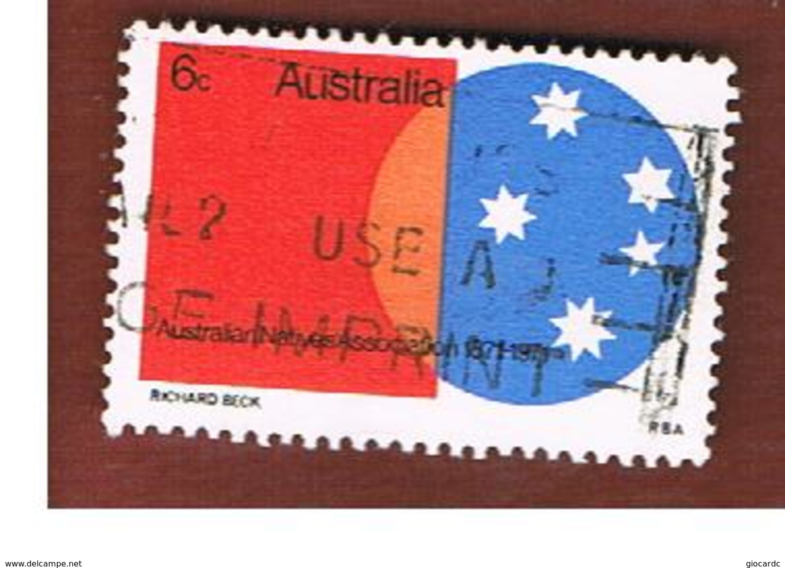 AUSTRALIA  - SG 486 -  1971  NATIVE ASSOCIATION        -    USED - Oblitérés