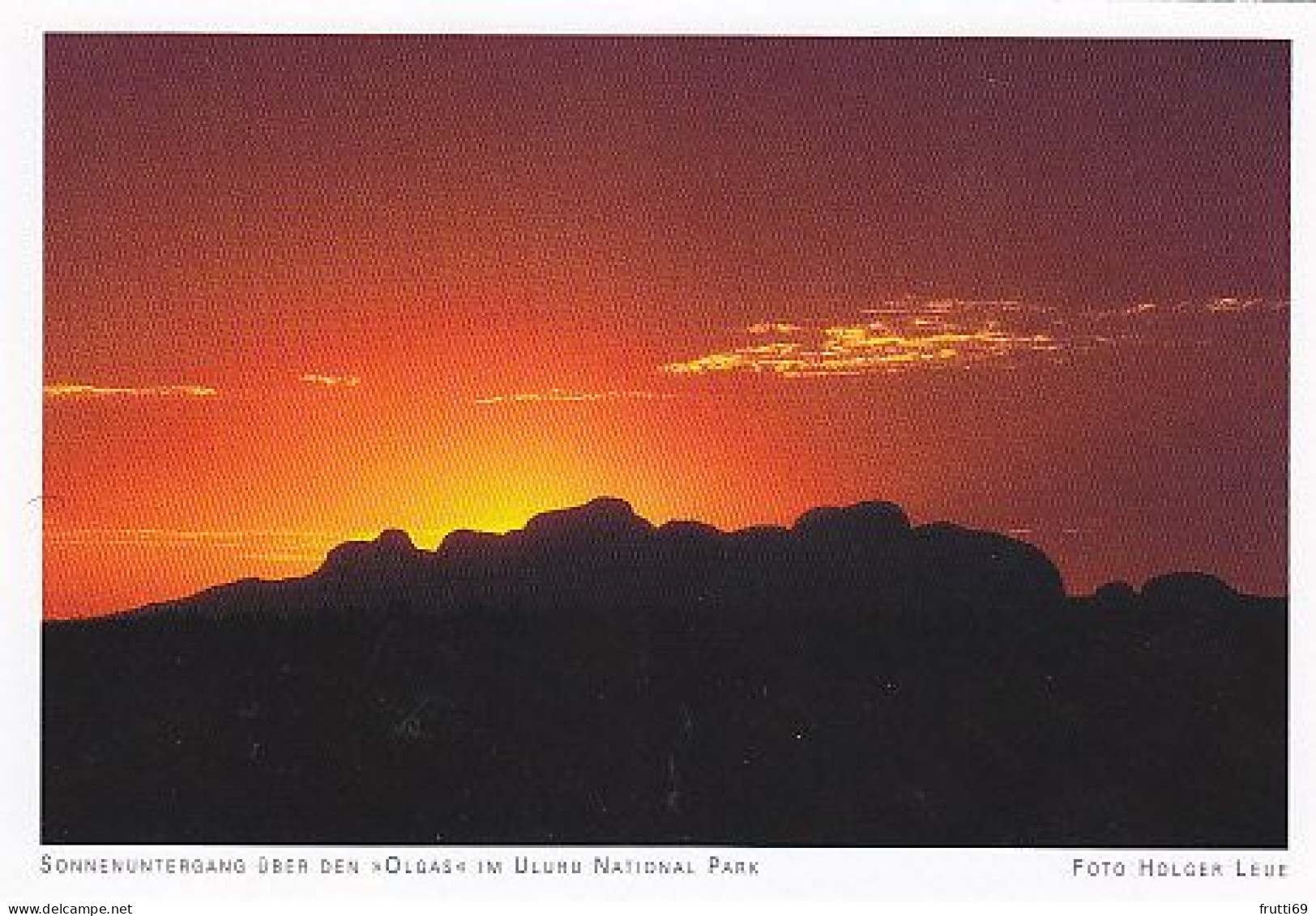 AK 186982 AUSTRALIA - Sonnenuntergang über Den Olgas Im Uluru-Nationalpark - Uluru & The Olgas