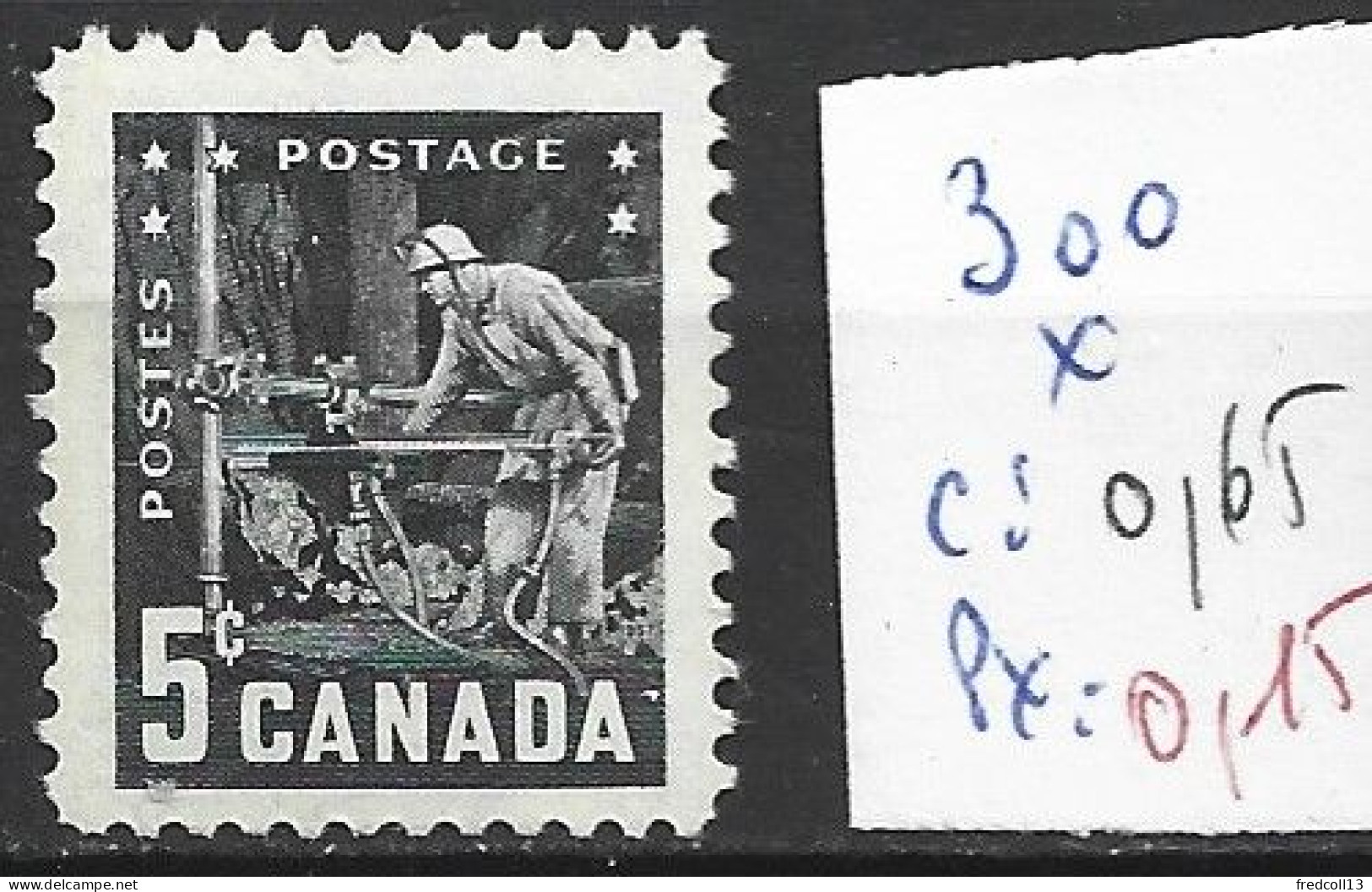 CANADA 300 * Côte 0.65 € - Unused Stamps