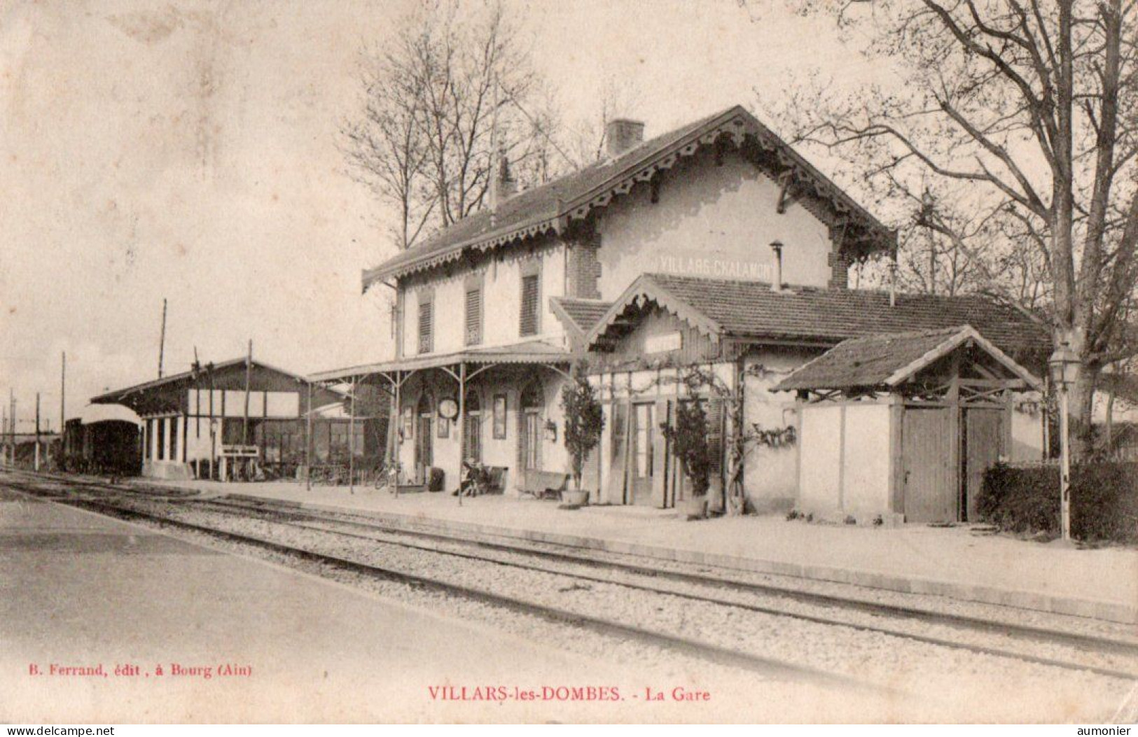 VILLARS LES DOMBES ( 01 ) - La Gare - Villars-les-Dombes