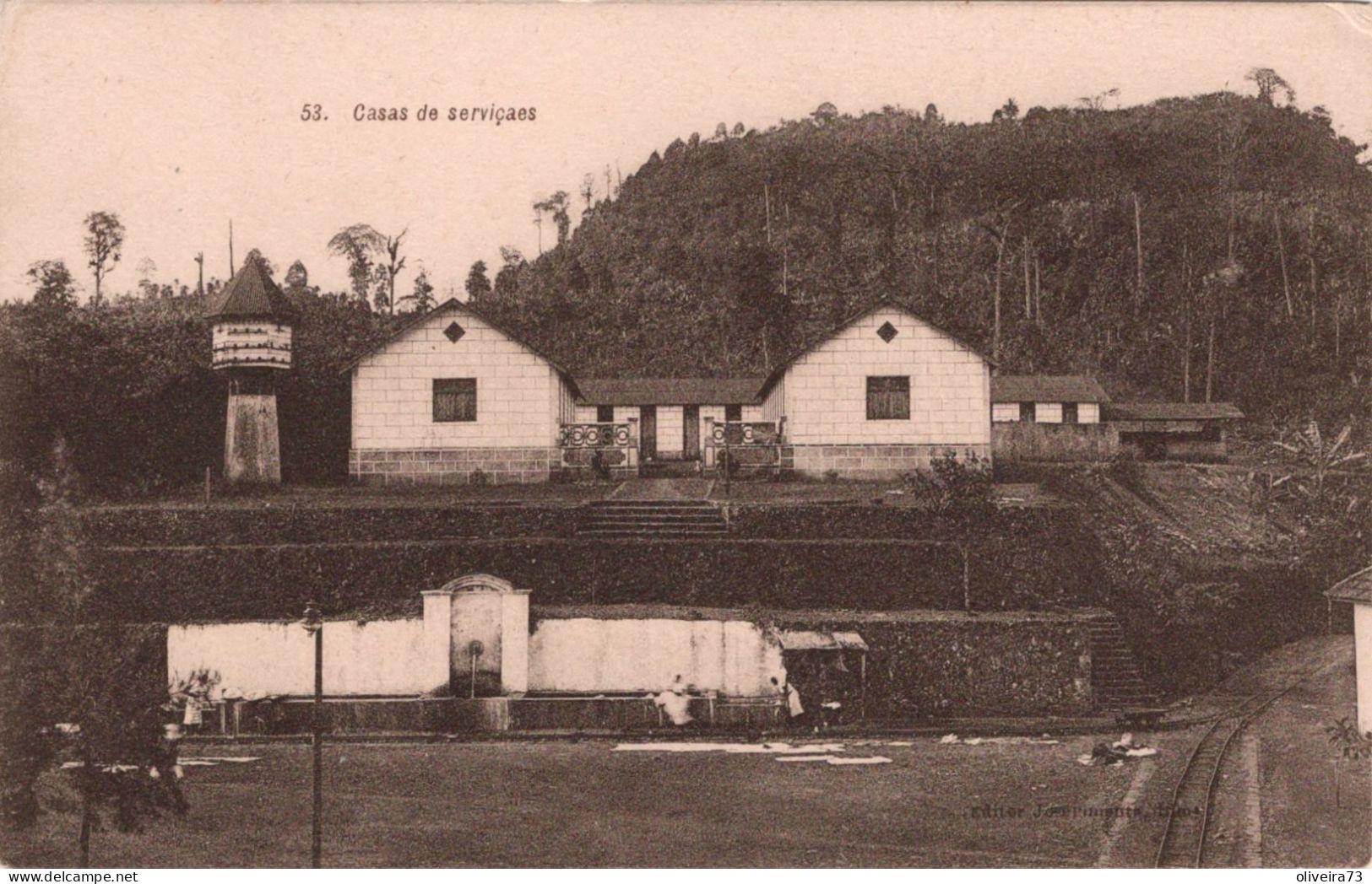 SÃO TOME E PRINCIPE - Casas De Serviçais - Sao Tome Et Principe