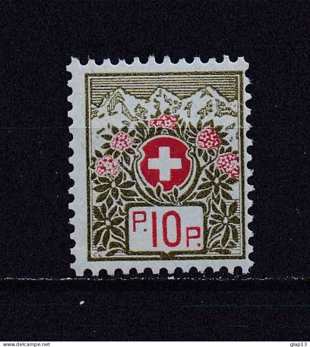 SUISSE 1911 FRANCHISE N°5 NEUF** - Franchise