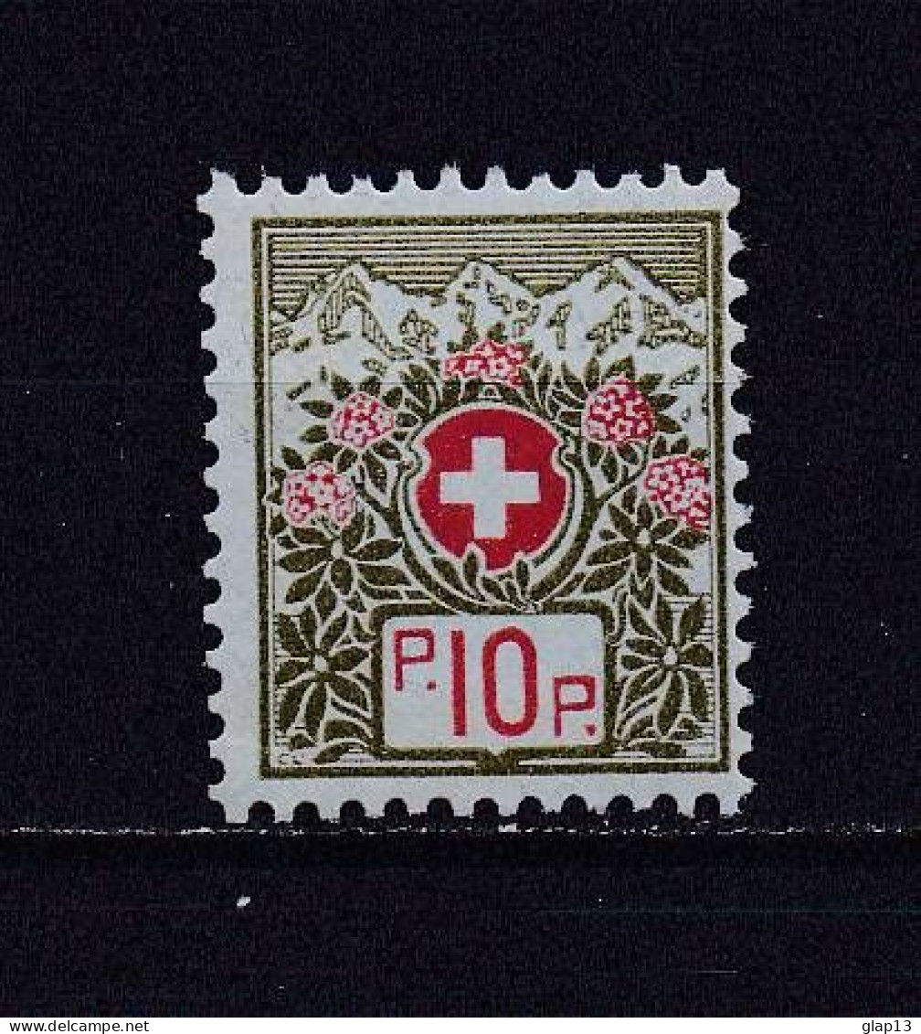 SUISSE 1911 FRANCHISE N°5 NEUF** - Portofreiheit