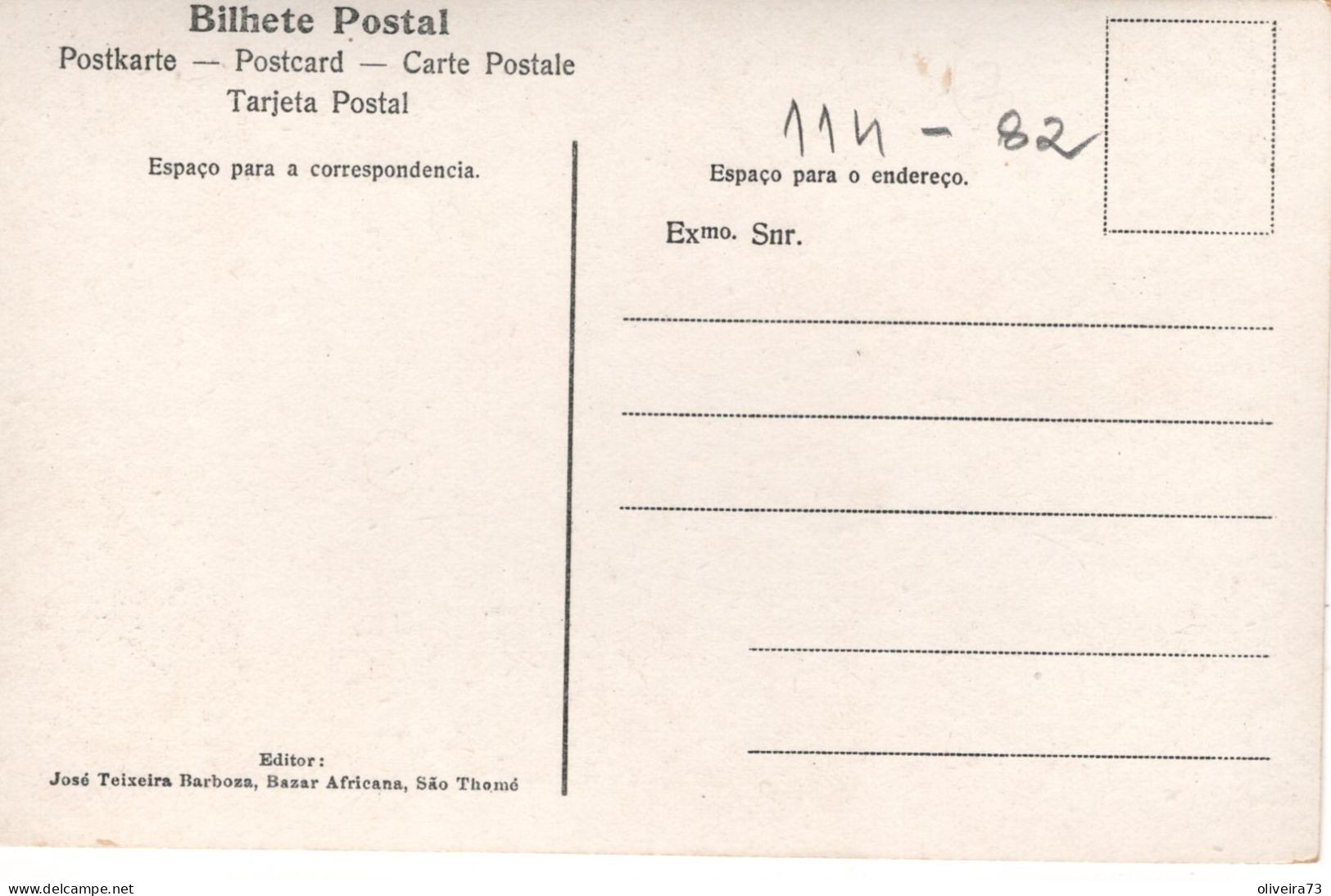 SÃO TOME E PRINCIPE - Um Grupo De Muleques, Brincado Com Um Macaco - Roça Bindá, S. THOMÉ - Sao Tome And Principe