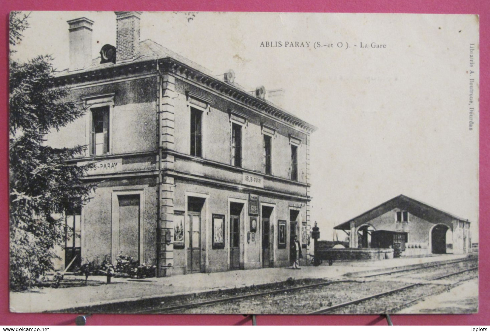 78 - Ablis Paray - La Gare - 1907 - Très Bon état - Ablis