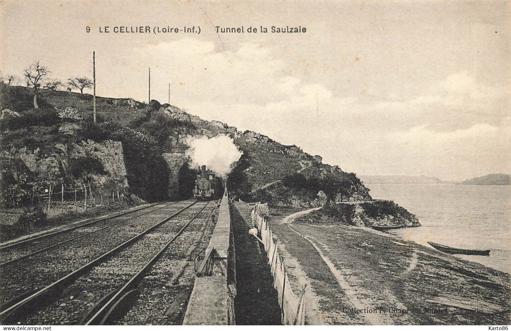 Le Cellier * Le Tunnel De La Saulzaie * Passage Du Train * Ligne Chemin De Fer - Le Cellier