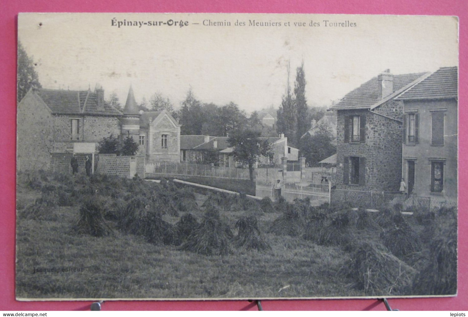 91 - Epinay Sur Orge - Chemin Des Meuniers Et Vue Des Tourelles - Epinay-sur-Orge