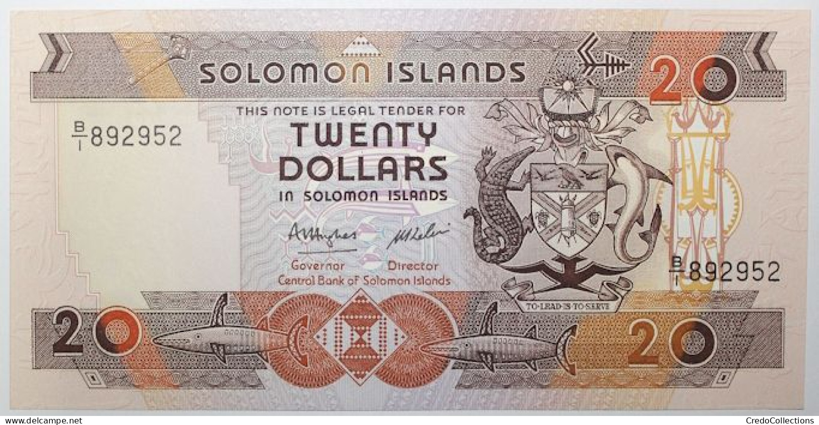 Salomon - 20 Dollars - 1986 - PICK 16a - NEUF - Salomonseilanden